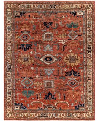 ADORN HAND WOVEN RUGS - Serapi M1945 8'10''x11'8'' Area Rug
