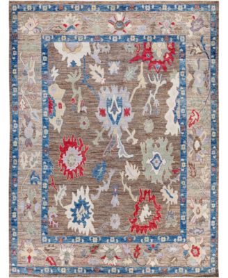Colorful Oushak M1945 9'x11'11'' Area Rug