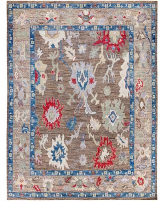Adorn Hand Woven Rugs Colorful Oushak M1945 9'x11'11'' Area Rug - Macy's