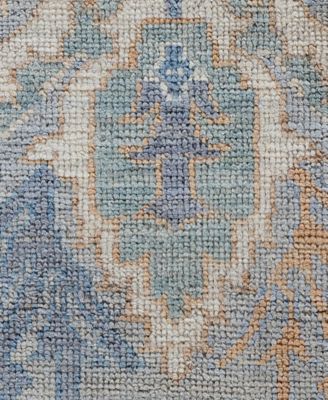 Colorful Oushak M1945 8'1''x9'11'' Area Rug