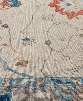 Colorful Oushak M1945 8'2''x9'10'' Area Rug