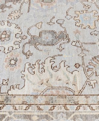 Colorful Oushak M1945 9'2''x12'3'' Area Rug