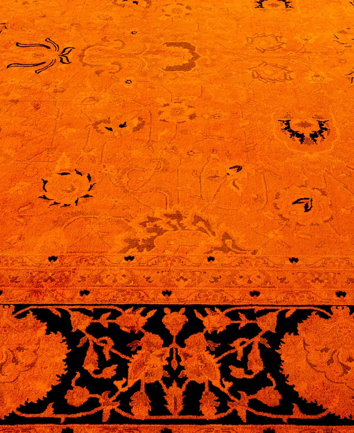 Adorn Hand Woven Rugs Fine Vibrance M1205 8'3''x10'4'' Area Rug In Orange
