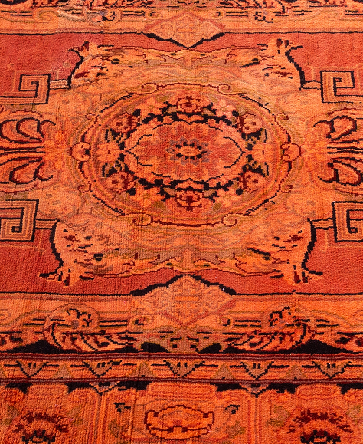 Adorn Hand Woven Rugs Fine Vibrance M1035 2'7''x4'5'' Area Rug In Orange