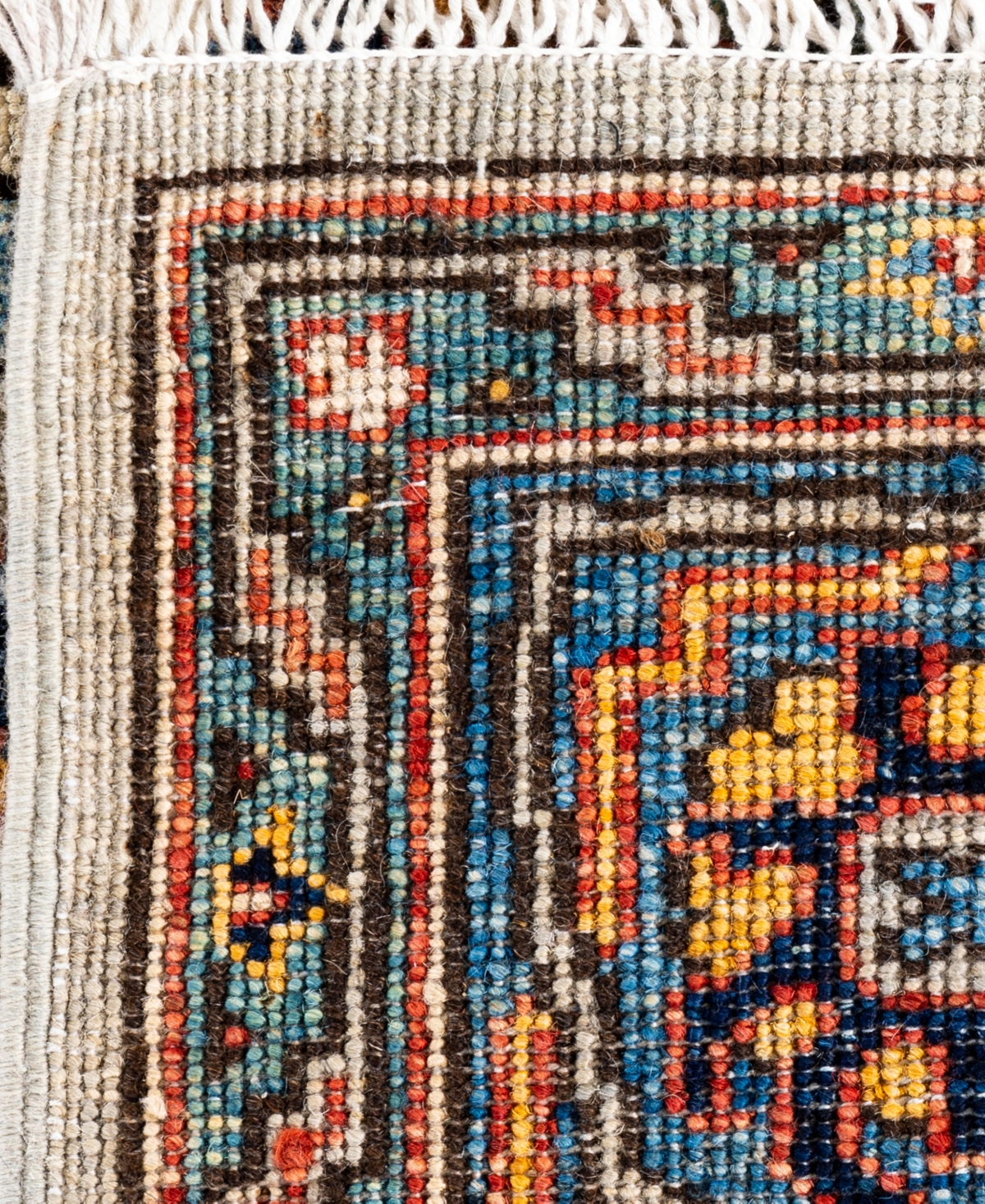Adorn Hand Woven Rugs Serapi M1945 5'11''x8'9'' Area Rug In Light Gray