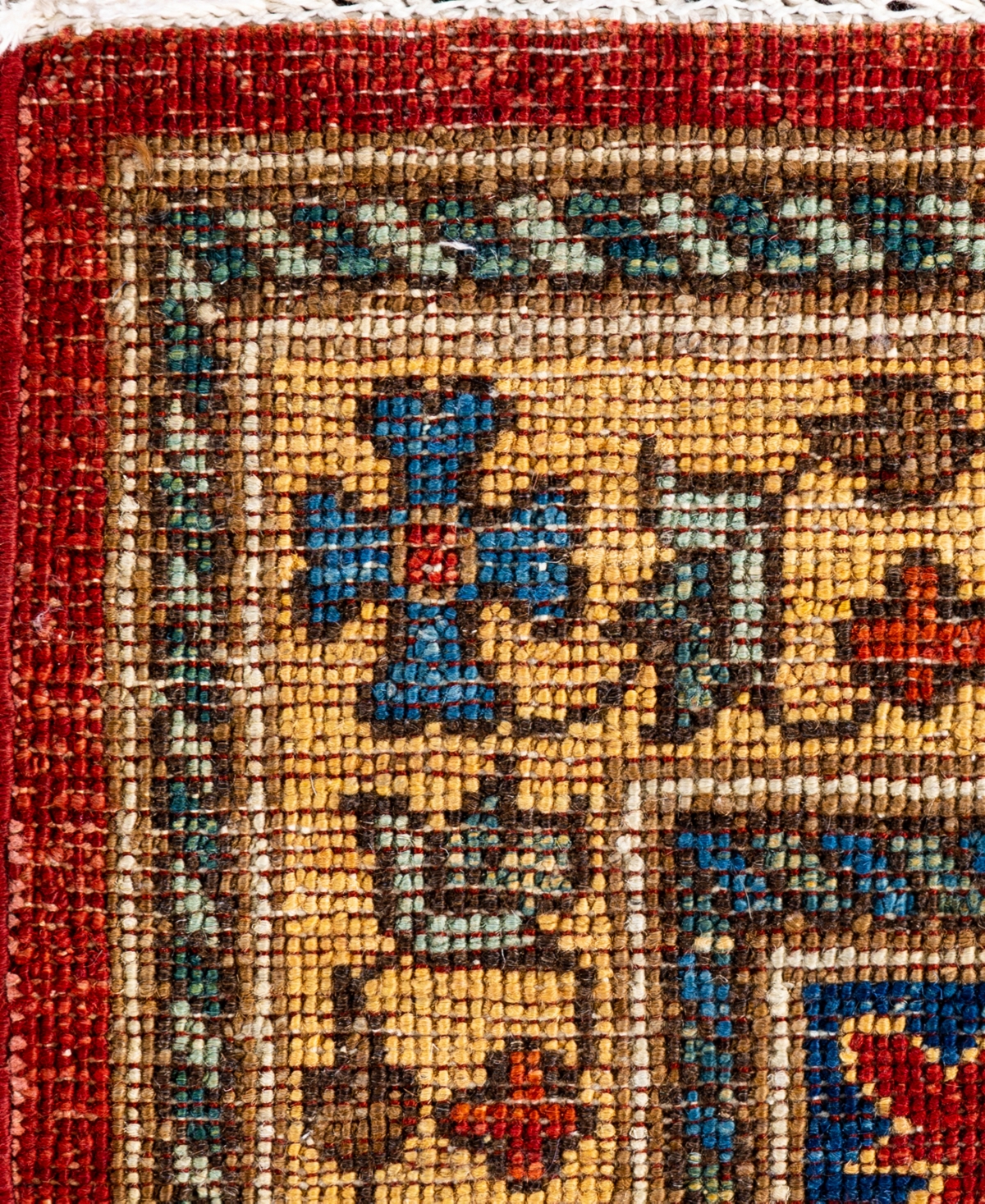 Adorn Hand Woven Rugs Serapi M1945 9'x11'9'' Area Rug In Red