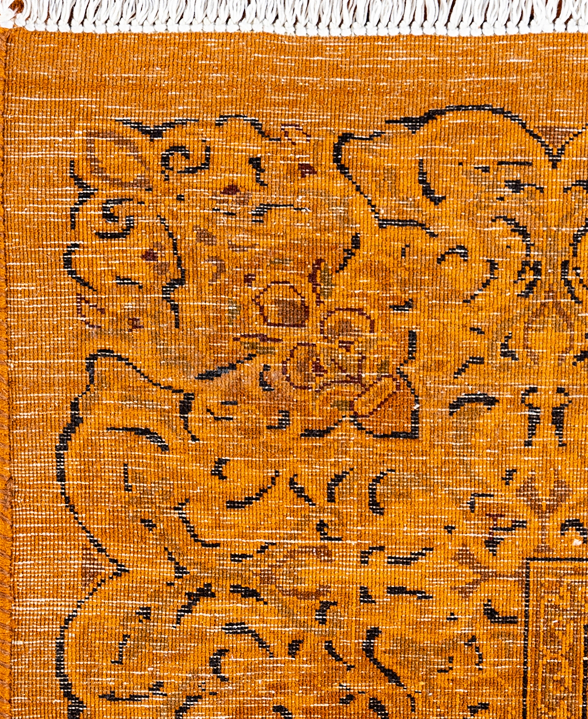 Adorn Hand Woven Rugs Fine Vibrance M1427 8'1''x9'10'' Area Rug In Orange