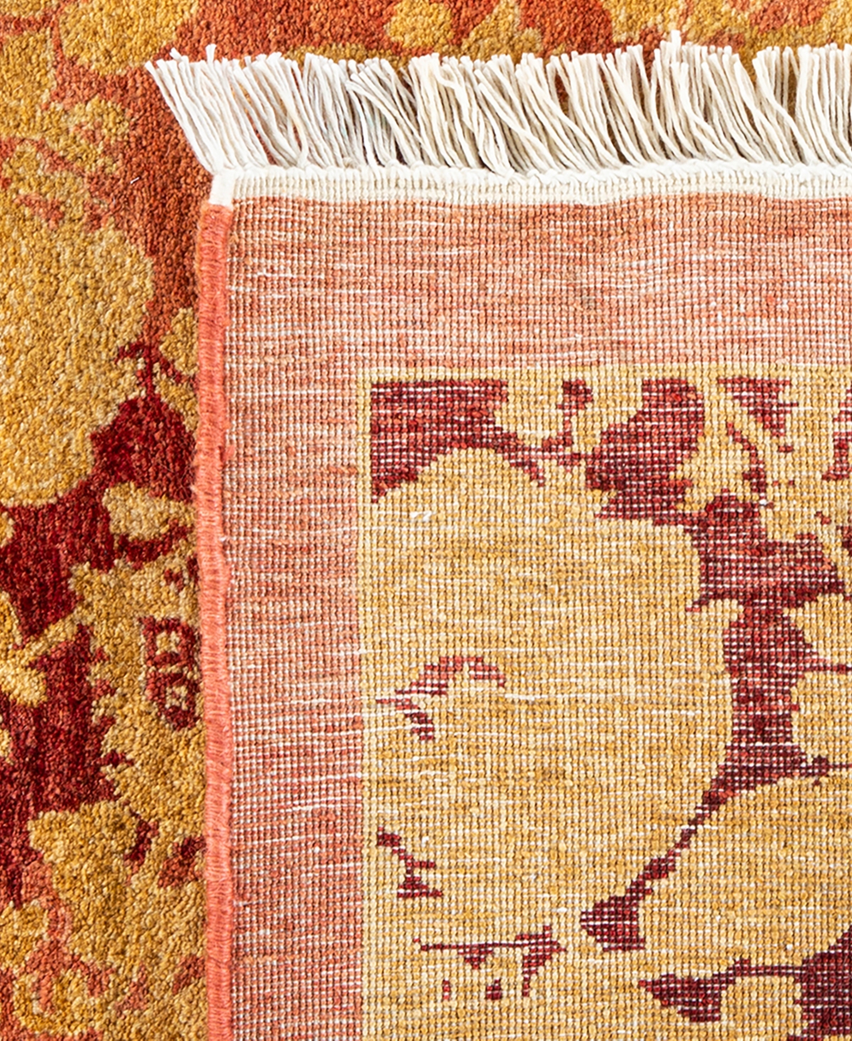 Adorn Hand Woven Rugs Mogul M1562 10'2''x13'9'' Area Rug In Rose