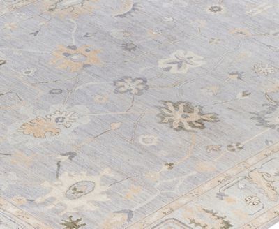 Colorful Oushak M1945 9'2''x11'10'' Area Rug