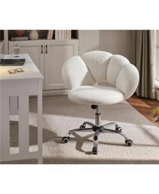 Boucle Upholstered Home Office Chair