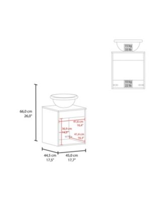 Pirtleville Bathroom Vanity with Integrated Sink