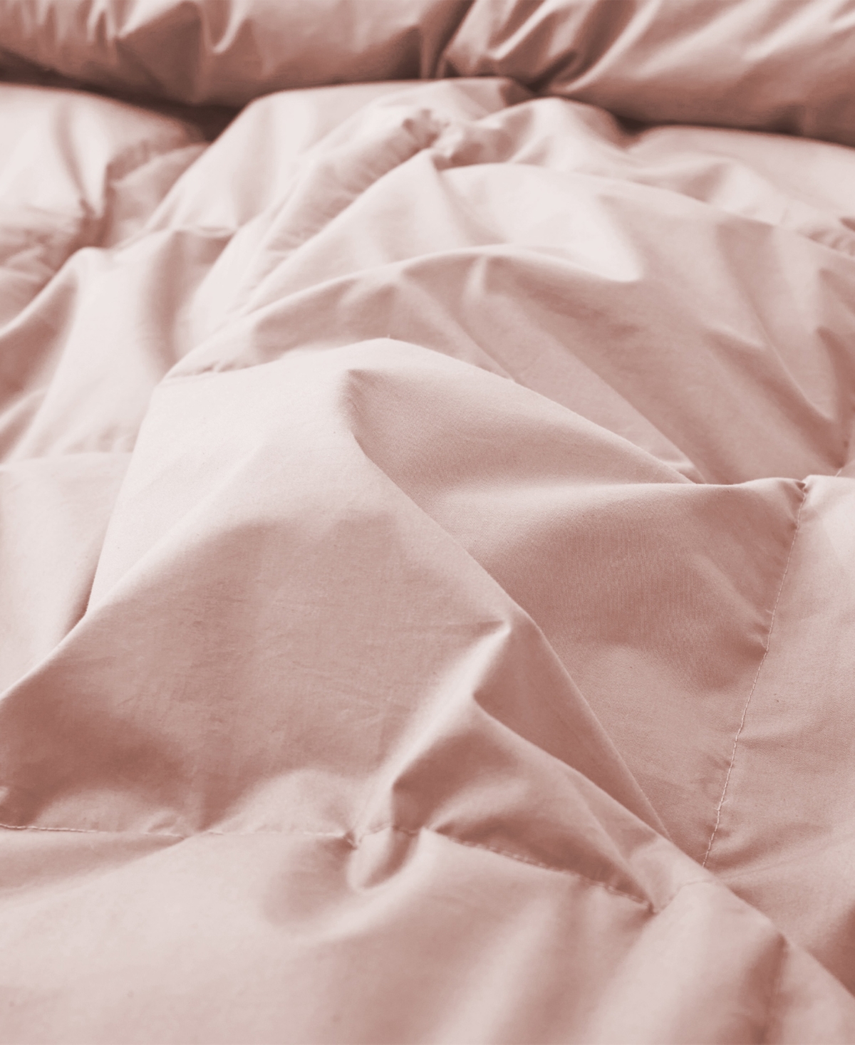 Unikome All Season Goose Down Comforter, King In Pink