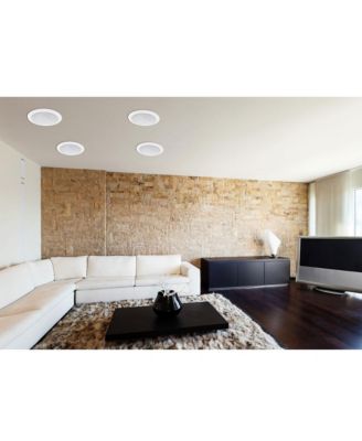 PIC8E 8" In-Wall/In-Ceiling Dual 2-Way Stereo Speakers - 300W, Pair