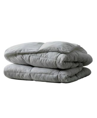 Noiseless Lightweight Goose Feather Down Comforter, Full/Queen