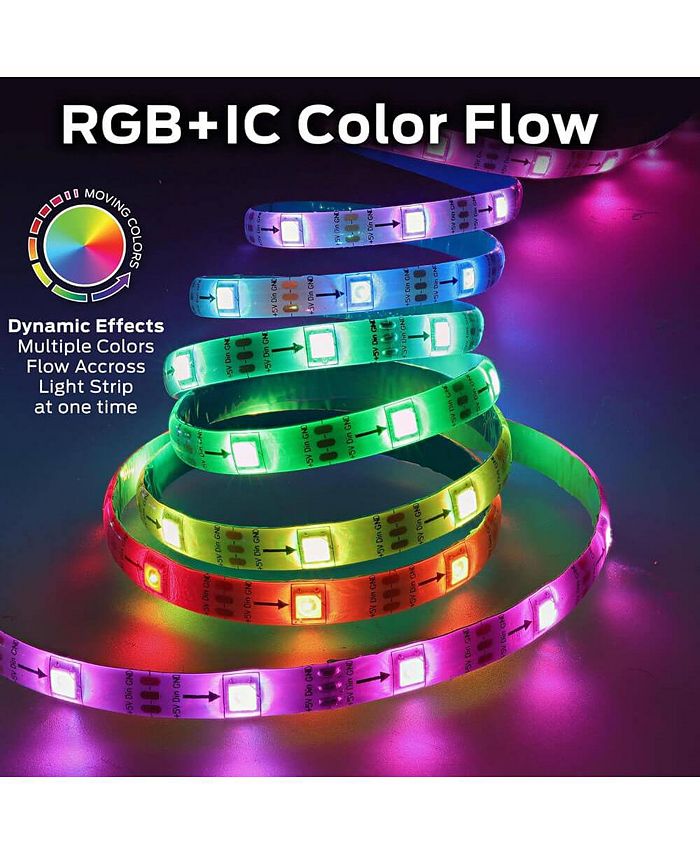 50Ft. Multi-Color LED Light Strip - Gray - 50