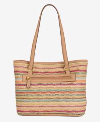 Classic Straw Tote, Exclusively at Macy's