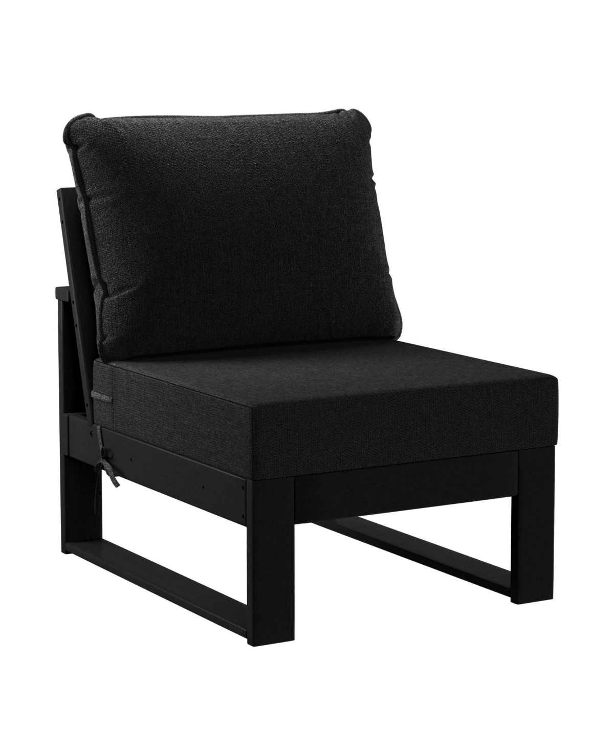 6-Piece Outdoor L-Shaped Patio Corner Sectional Sofa Conversation Set