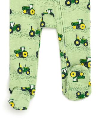 Baby Boys Ribbed Zip Up Sleep N' Play Coverall