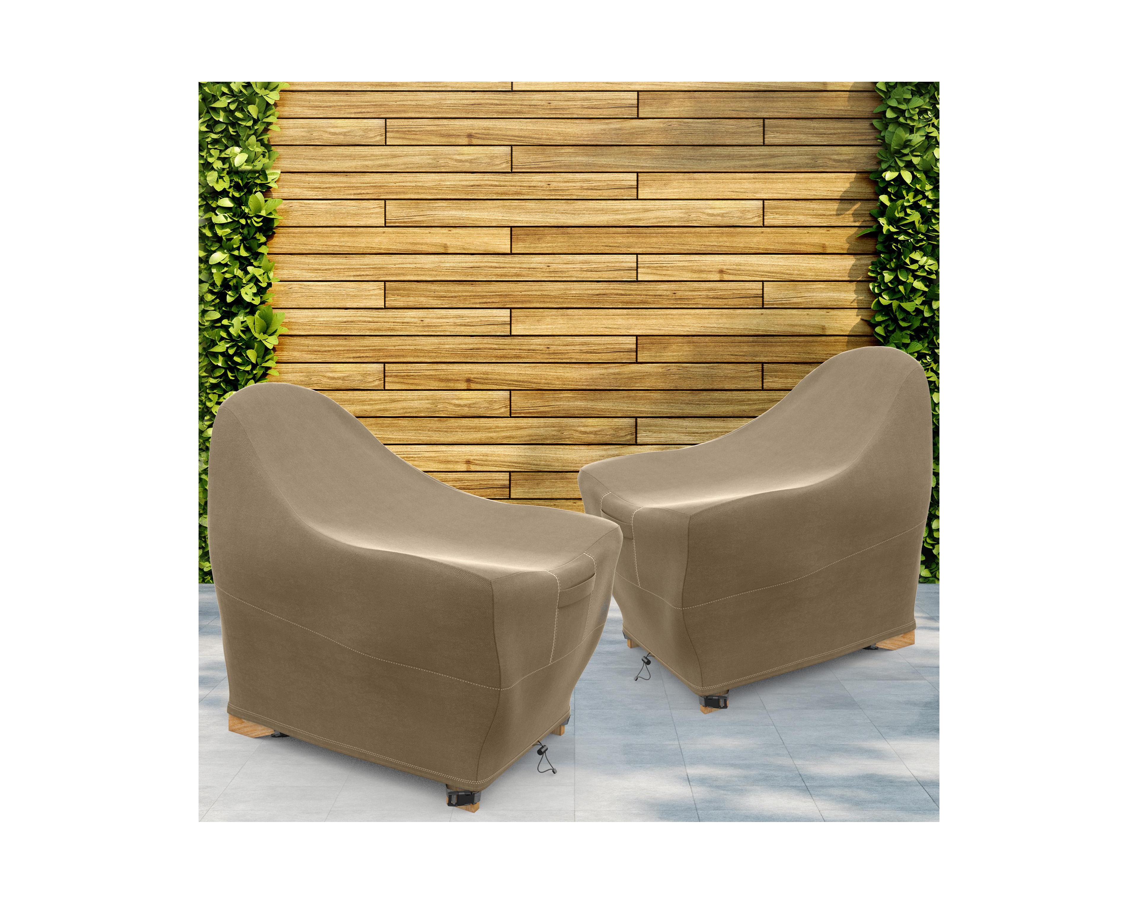Set of 2 Adirondack Patio Chair Cover