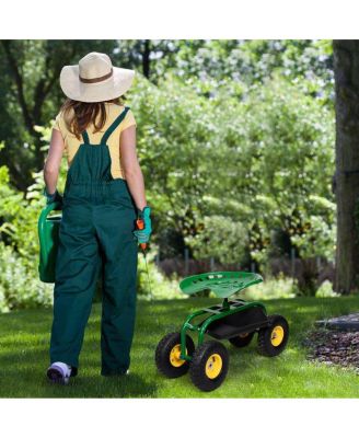 Heavy Duty Tool Tray Garden Cart