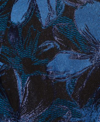 Women's Jacquard Off-The-Shoulder Gown