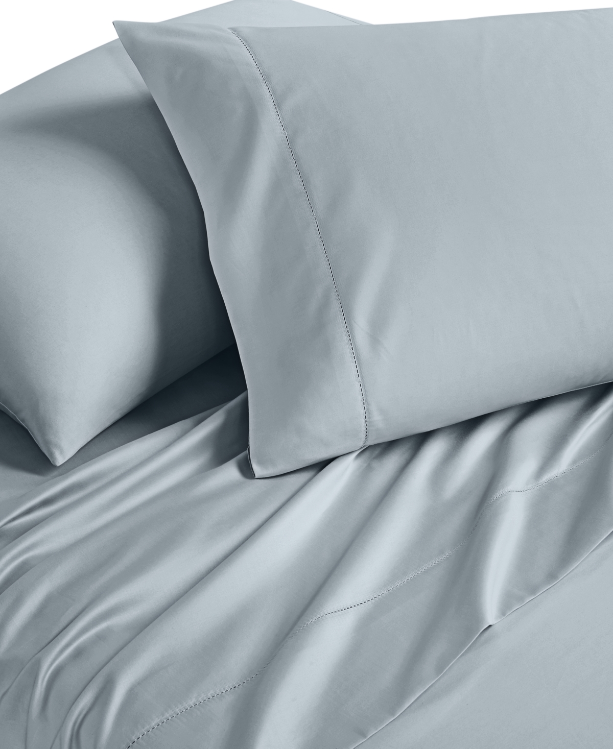 Hotel Collection 680 Thread Count 100% Supima Cotton Sheet Set, Full, Exclusively At Macy's In Aleutian Blue