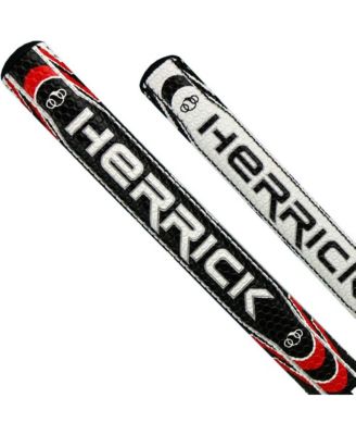 Golf Club Putter Men's Right Hand with Black Red HeadCovers PU Grip CNC Steel Mallet Professional