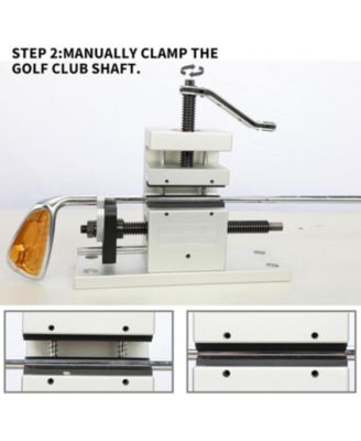Golf Clubhead Removal Machine，Golf Club Shaft Puller，Golf Clubhead Separator-Golf Club Repair Tools for All Golf Club Shafts,Club Heads, Drivers, Putters and Irons-Simple to Operate-Golfer