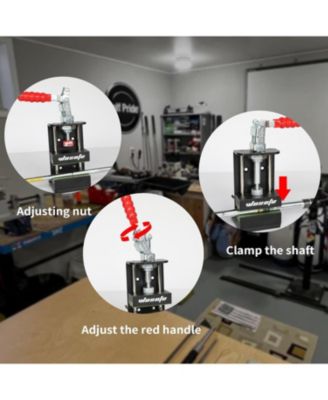 Golf Club Regrip Vise Tool, Professional Golf Grip Kit With Hook Knife And Grip Tapes, 17 Iron Club Ferrules, Golf Club Regripping Kit, Quick Shaft Clamp, Easy To Install, Simple To Operate, Golfer