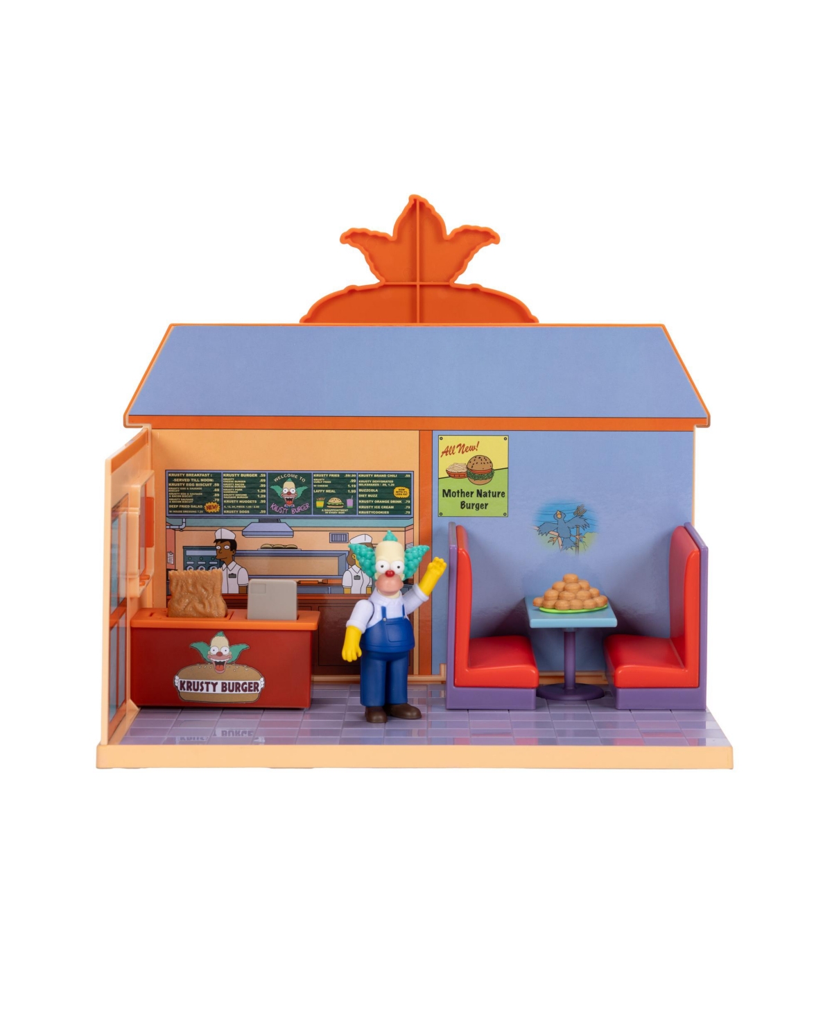 The Simpsons Krusty Burger Playset In Multicolor