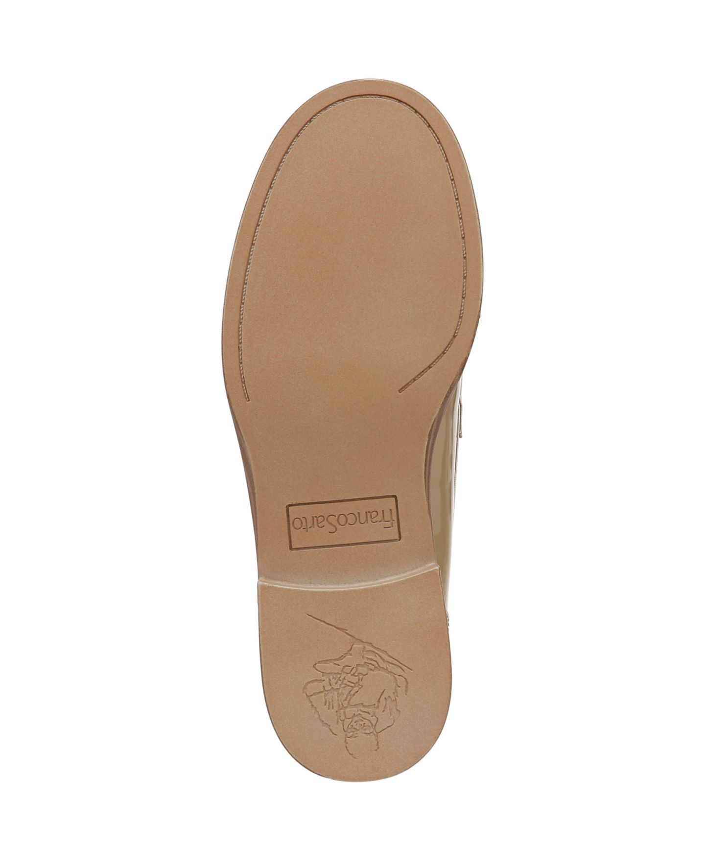 Женские туфли Franco Sarto Lucia Round Toe Low Profile Tassel, цвет: Серо-коричневый лаковая искусственная кожа — фото 5