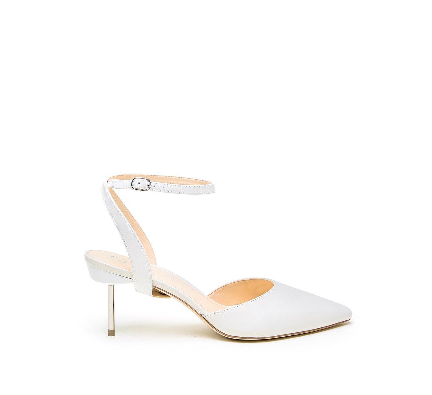 Женские туфли Alterre White Marilyn Customizable Bridal Stilettos, цвет: Белый — фото 1
