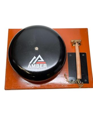 Professional Steel Gong Fight Bell and Hammer Set - Multi-Use Boxing, Wrestling, and Timekeeping Accessory