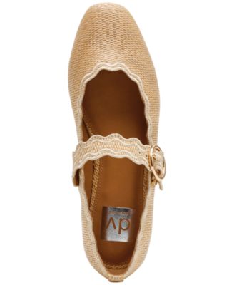 Women's Melora Buckle Scalloped Mary Jane Flats
