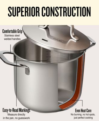 Maestro 5-Piece Stainless Steel Cookware Set