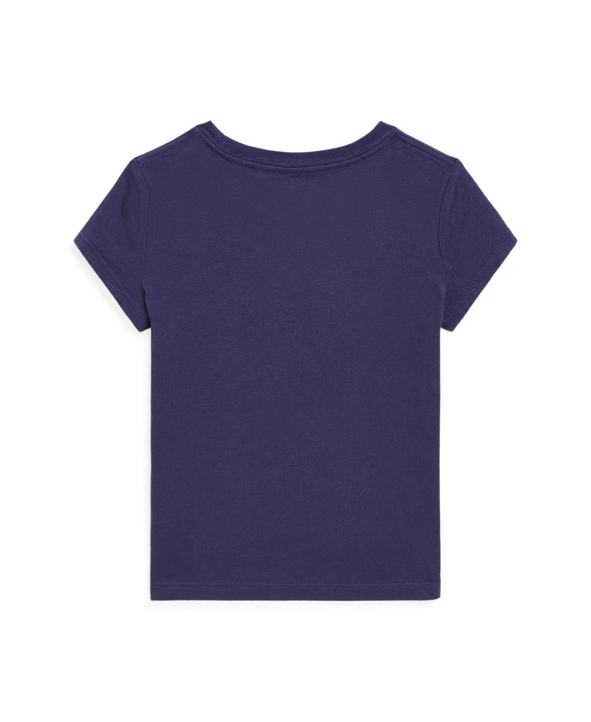 Polo Ralph Lauren Big Girls Polo Bear Jersey T-shirt In Boathouse Navy