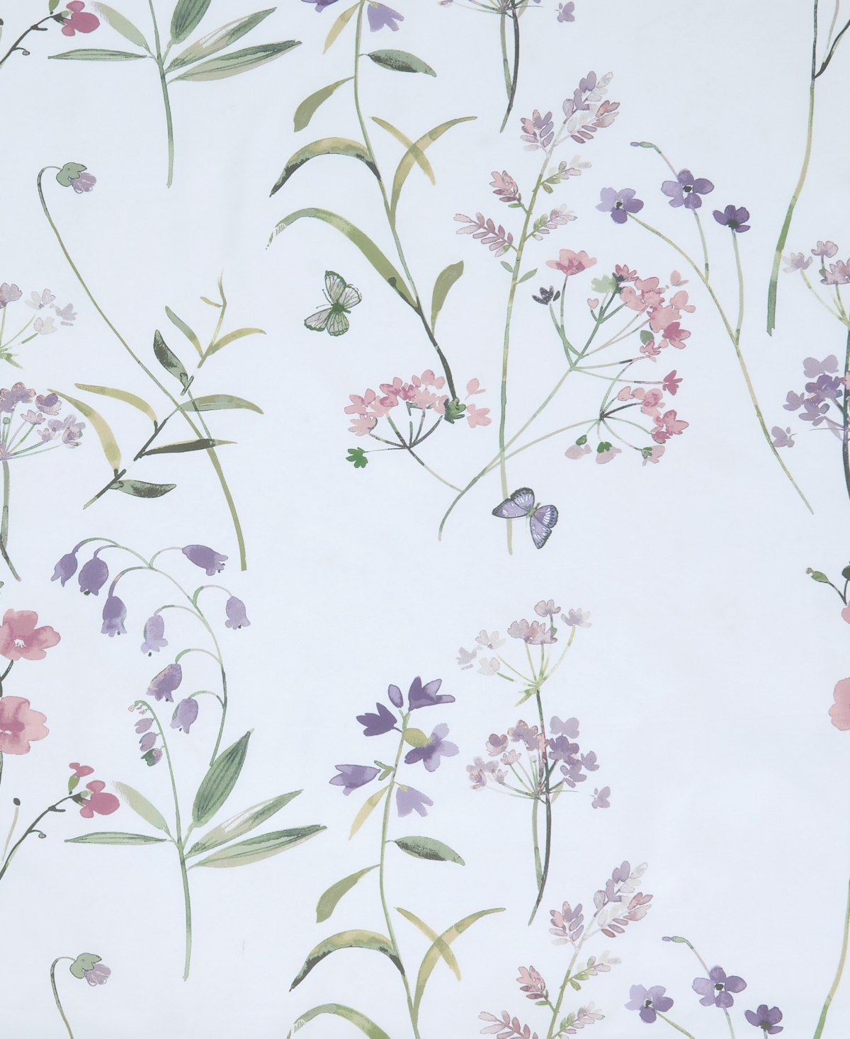 Royal Court Nola Shower Curtain, 72" X 70" In Lilac