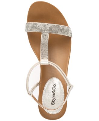 Women's Mulan Embellished Wedge Sandals, Created Macy's