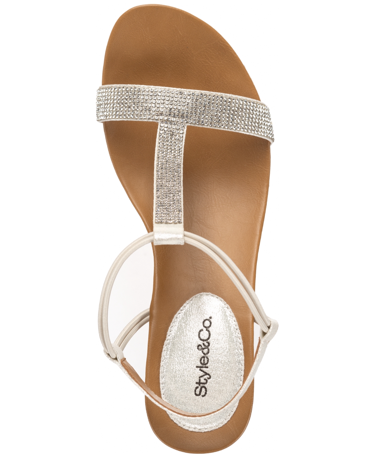 Style & Co Women's Mulan Embellished Wedge Sandals, Created Macy's