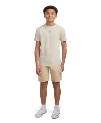 Big Boys Adjustable Waistband Cargo Pocket Shorts