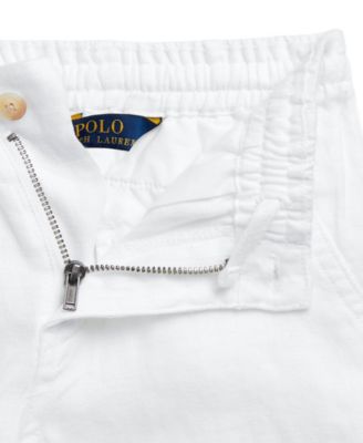 Polo Ralph Lauren Toddler Girls Wide-Leg Linen Pants - Macy's