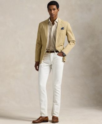 Men's Classic-Fit Plaid Stretch Poplin Shirt