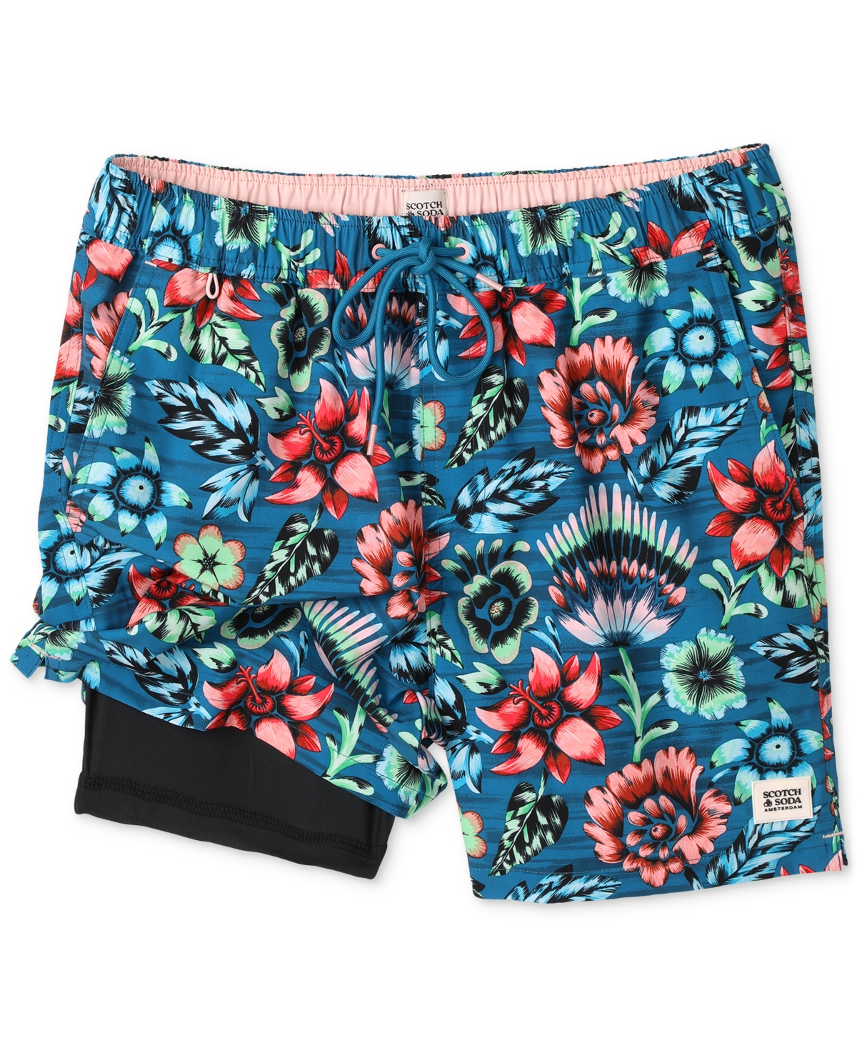 Scotch & Soda Full Bloom Swim Trunks