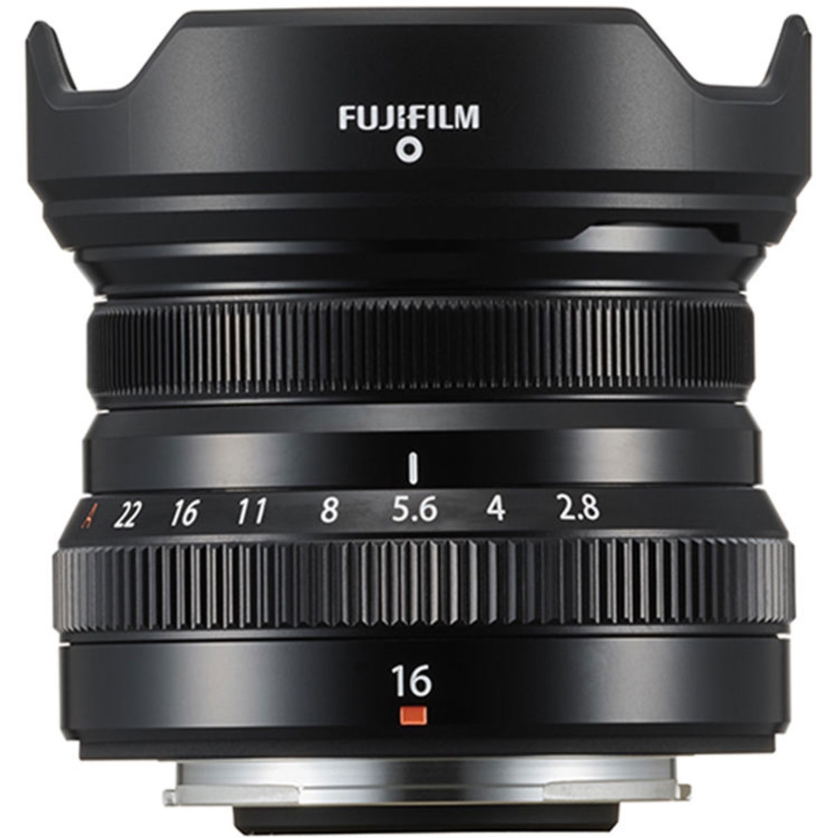 Fujifilm Xf 16mm f/2.8 R Wr Lens, Black