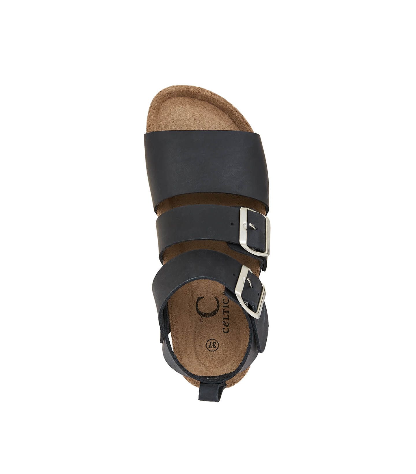 Женские сандалии Celtic & Co. An elegant triple strap sandal, цвет: Тёмно-синий — фото 7