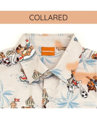 Boys Matching Family Hawaiian Button Down Dress Shirt