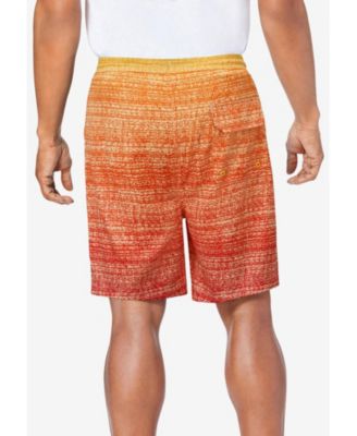 Big & Tall 8" Swim Trunks With Super Stretch Liner