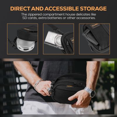 QuickSnap Flash 400 One Time Use 35mm Disposable Camera with Flash, 27 Exposures 6-Pack + Slinger Camera Bag