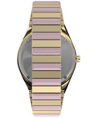 Women's Quartz Analog Two-Tone Stainless Steel Watch, 36mm