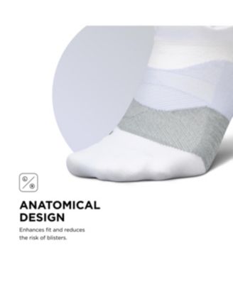 Men's Elite Ultra Light Cushion Ankle Socks - Sport Sock with Targeted Compression